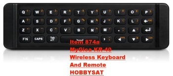 Keyboard - MyGica KR-40 Wireless Remote and Keyboard Keyboard - MyGica KR-40 Wireless Remote and Keyboard